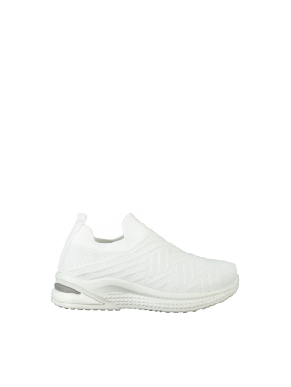 ΠΑΙΔΙΚΑ ΥΠΟΔΗΜΑΤΑ, Παιδικά αθλητικά παπούτσια  λευκά από ύφασμα Doston - Kalapod.gr